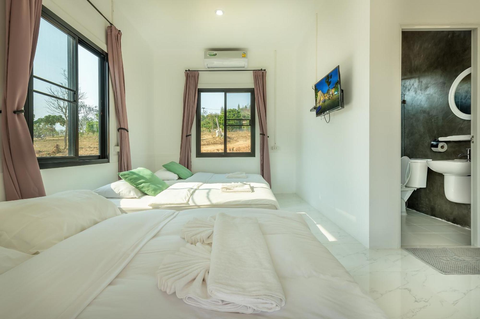 Dhanhill Bed&Cafe Ban Bu Khanun Luaran gambar