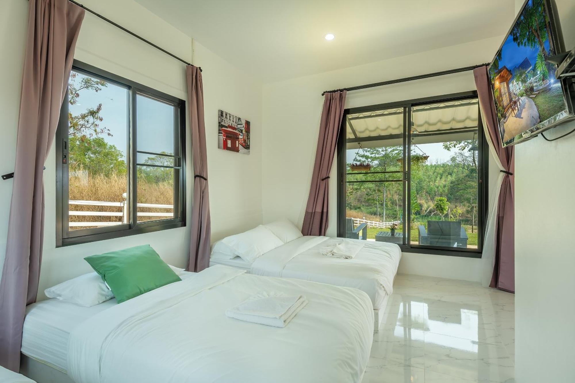 Dhanhill Bed&Cafe Ban Bu Khanun Luaran gambar